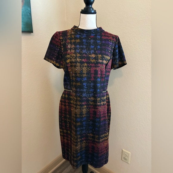 Tahari Arthur S. Levine Multicolor dress - Picture 1 of 4